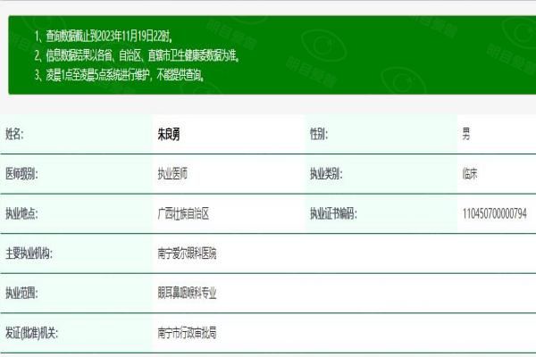 南宁爱尔眼科医院医生朱良勇web508.com