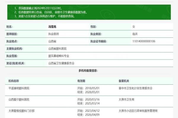 太原爱维视眼科门诊部冯雪亮医生web508.com