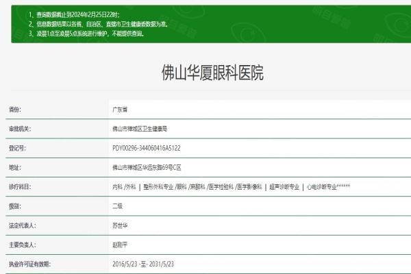 佛山华厦眼科医院web508.com
