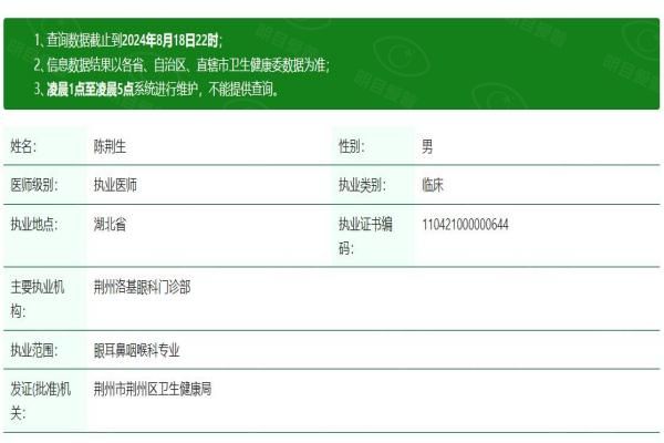 荆州洛基眼科门诊部陈荆生web508.com