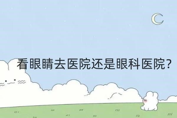 看眼睛去医院还是眼科医院web508.com